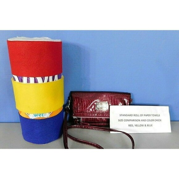 KENNETH COLE REACTION PINK-ISH RED CROSSBODY, SHOULDER BAG, HANDBAG, PURSE - Picture 5 of 7